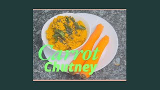 5தே நிமிடத்தில் கேரட் சட்னி இப்படி செஞ்சு பாருங்க 😋Easy to make carrot chutney