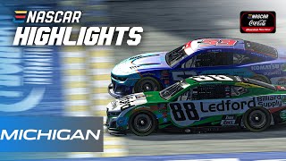 What you missed from iRacing at Michigan #enascar