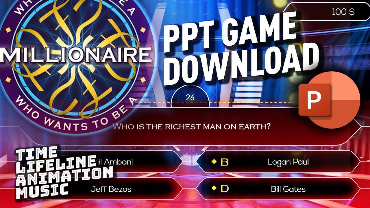 Who Wants To Be A Millionaire Powerpoint Template – Freetheibo.com