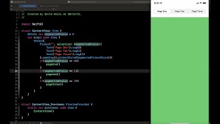 How to add segmented control in SwiftUI | IOS 15 | Xcode