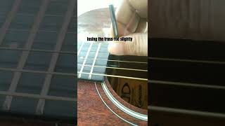 quick fret buzz fixing