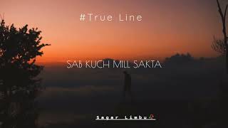 Sabse Kinti Chij pata hai kya hai ?/new whatsapp status#broken💔#shorts #sad #truth#sagarlimbu#reels