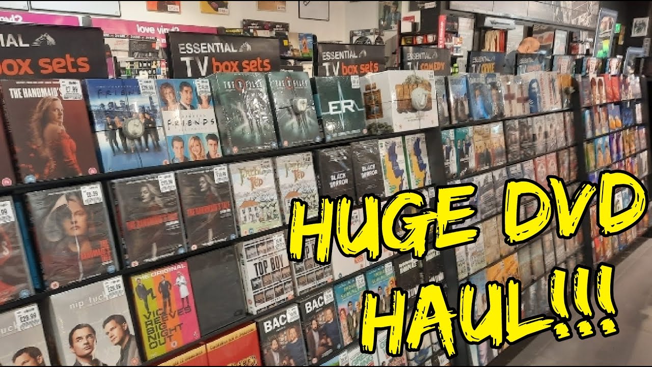 Finding A Huge Dvd Haul Youtube
