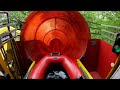 wasserschuss beck yellow u0026 red dinghy water slide freizeitpark schloß beck onride pov