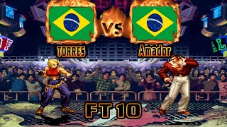 King of Fighters 97 - T0RRES (BRA) VS (BRA) Amador [kof97] [Fightcade] [FT10] ザ・キング・オブ・ファイターズ'97