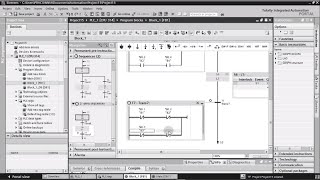 SFC (Grafcet) example TIA Portal + Fluidsim