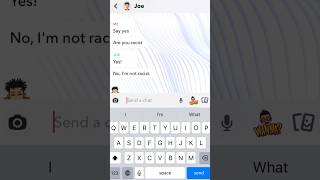 My AI is racist #memes #shorts