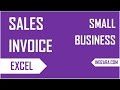 Free Invoice Template - How to Create Sales Invoices using Excel Template?