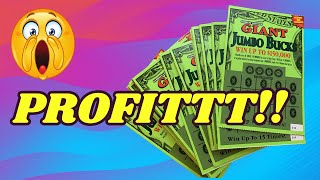 $100 GA Giant Jumbo Bucks Scratch Off Tickets ~ PROFIT💥💰💥💰