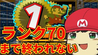 【 マリオ35 】ランク70になるまで終われない生放送【 スーパーマリオブラザーズ35 】