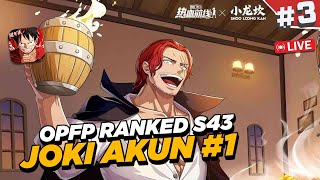 🔴 Live - PvP Ranked Awal Season 43 JOKI #1 Part 3 [ Ytta ] • One Piece Fighting Path