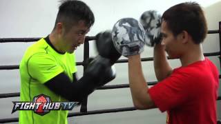 Zou Shiming vs. Amnat Ruenroeng - Full video media workout