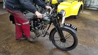 1932 New Imperial Model 23 150cc at Andy Tiernans #08308NIP