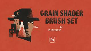 Grain Shader Brushes for Procreate, Photoshop & Affinity