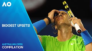 The Greatest Upsets Ever in Tournament History! | Australian Open