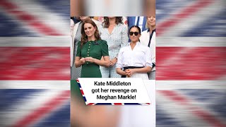 Kate Middleton got her revenge on Meghan Markle! #shorts