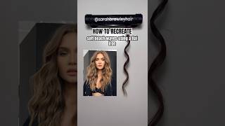 loose beach waves tutorial using a straightener #flatironcurls #hairtutorial #haircurling