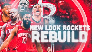 WESTBROOK TRADED TO ROCKETS! New Look Houston Rockets Rebuild! NBA 2K19