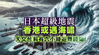 【香港2C】日本地震香港海嘯！日本修正超級地震破壞力預測，天文台嚴肅正視！香港現海嘯可以避去邊！25/02/2025