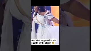 Opiesie Esther's Dress Got Torn While Performing On Stage