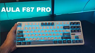 Teclado Aula F87 Pro - Lindo e Premium