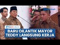 Gagahnya Mayor Teddy saat Diumumkan Jadi Sekretaris Kabinet Prabowo, Beri Hormat dan Langsung Kerja