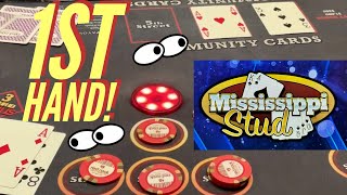 $400 Buy In Mississippi Stud Poker Vegas! Can I Make Money This Session?