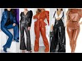 2024's Hottest Leather Outfit Trends For Stylish Women#new trending#latest !