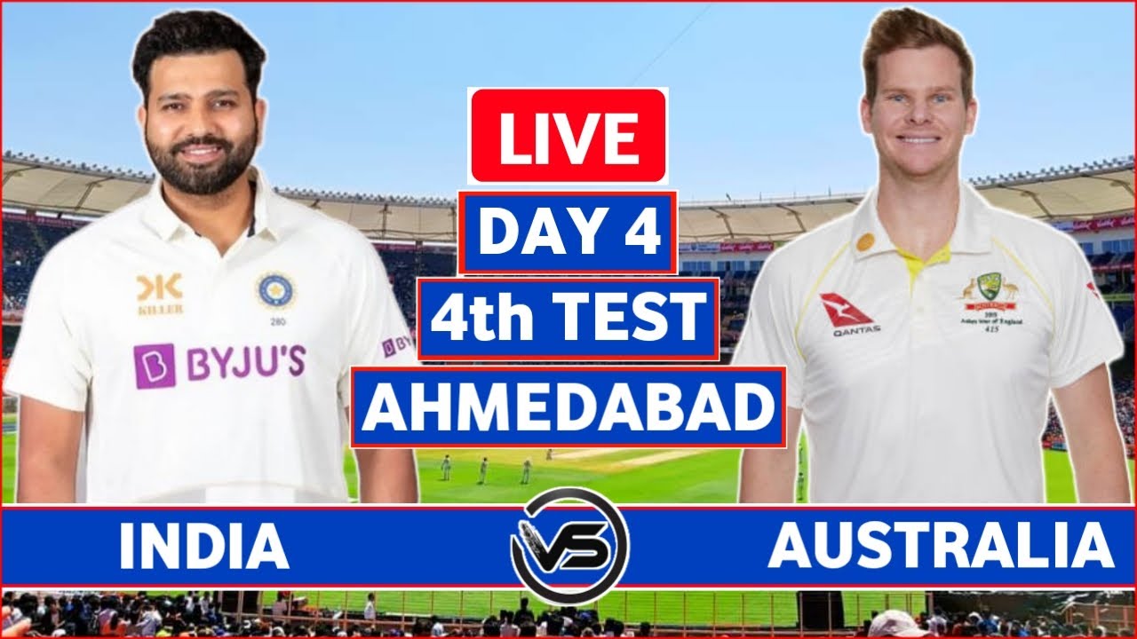 India Vs Australia 4th Test Day 4 Live Scores | IND Vs AUS 4th Test ...