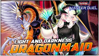 Light and Darkness Dragonmaid Deck | Deck List \u0026 Combos | Yu-Gi-Oh! Master Duel