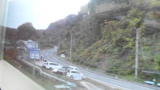 【車窓】三陸鉄道　北リアス線　【宮古発15:05→久慈着16:46】(2015.11.7)