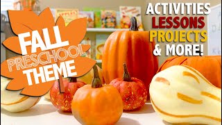 PLAY-BASED PRESCHOOL FALL THEME | Preschool Curriculum | Toddler Preschool Ideas | Homeschool Ideas