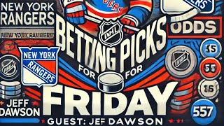 What's wrong with the New York Rangers??? | Friday NHL Picks and Tips with Andrew and Jeff