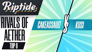 CakeAssault vs. kusi - Rivals of Aether Singles - Winners Finals - Riptide 2023