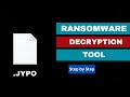 JYPO Files Decryption and Data Recovery Tool | JYPO Ransomware Virus Attack #ransomware