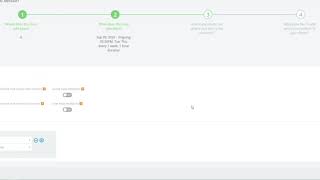 Adding a Class Schedule