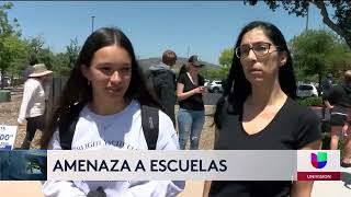 Investigan amenaza en varias escuelas al norte de San Diego