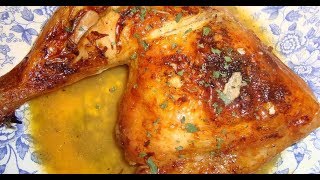 Pollo a la Naranja en el Horno