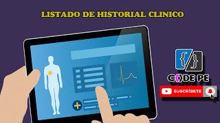 39.CREANDO UN SISTEMA DESDE 0 CON PHP, JAVASCRIPT Y AJAX - LISTAR HISTORIAL CLINICO