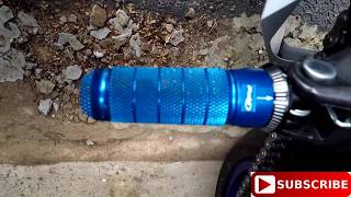 Puig racing foot peg review on  2016 r6