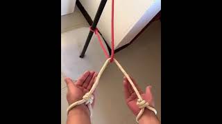 How to remove hands easily from rope . 📝👐🙌🙏↗️➰🤩😎👍.