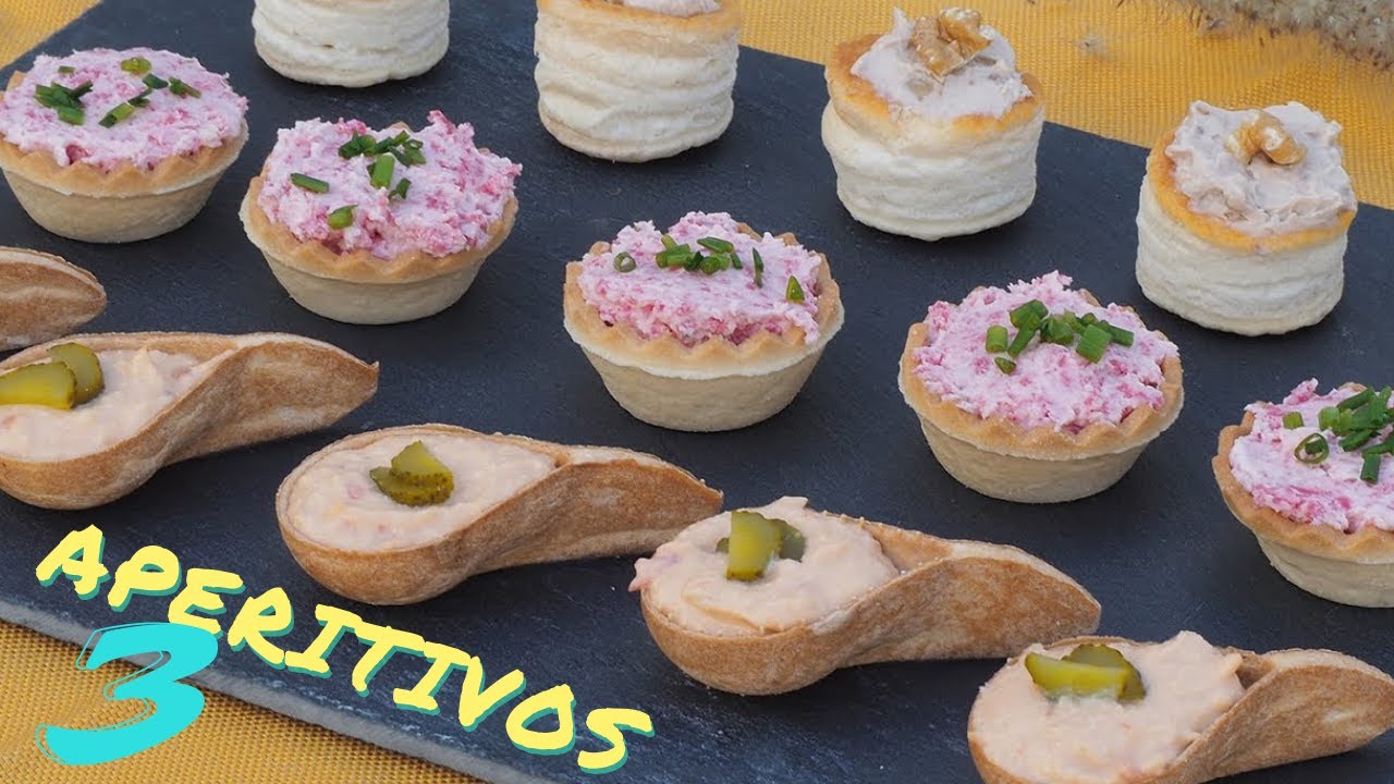 3 CANAPÉS Y ENTRANTES Fríos, Fáciles, Rápidos Y Baratos Para Navidad Y ...