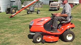 SOLD Kubota T1570 lawn tractor