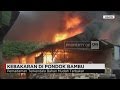 Kebakaran di Pondok Bambu, Pabrik Mebel & Rumah Warga Hangus Terbakar