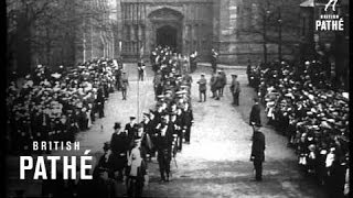 HMS Chester's Flags Deposited (1916)