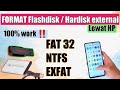 aplikasi Format Flashdisk Lewat HP NTFS ke FAT32 atau sebaliknya