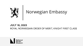 His Majesty King Harald V of Norway Awards Knighthood to Museum's Executive Director