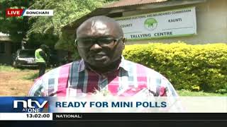 Bonchari by-election: ODM, Jubilee and UDA lock horns in mini polls