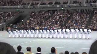 2011年日体大実演会 集団行動①