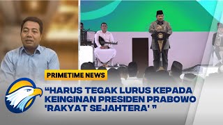 Kirim Sinyal 'Reshuffle' Kabinet, Adi Prayitno: Pesan Prabowo 'Buat Rakyat Sejahtera'